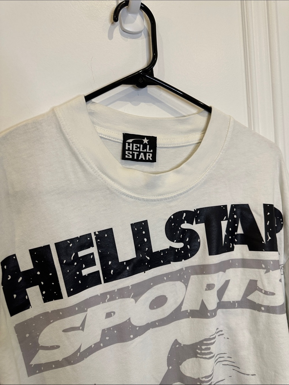 Hellstar White Graphic Crewneck long sleeve tea - Men - Picture 5 of 6